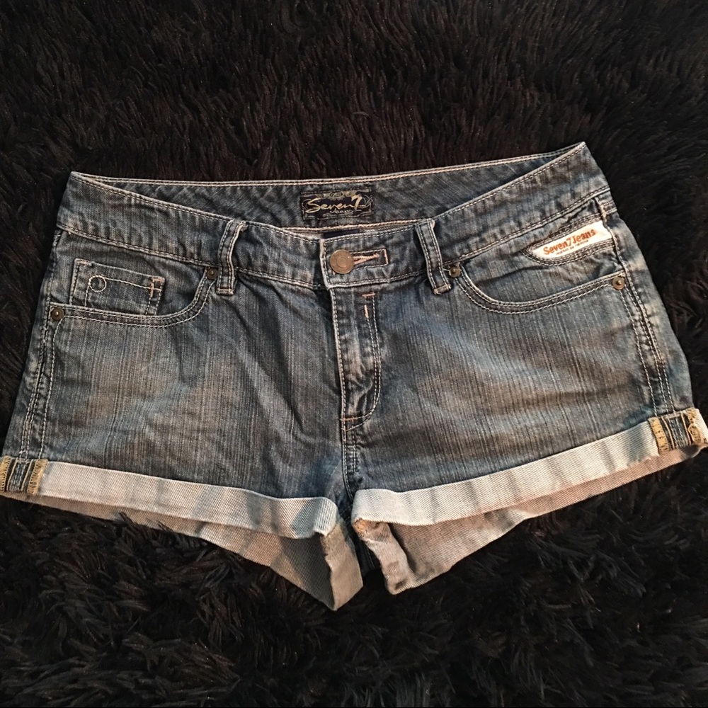 Seven7 Jeans Denim Shorts